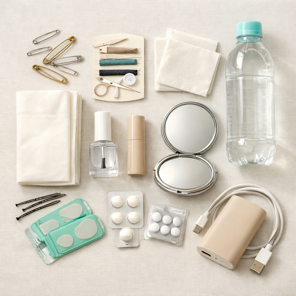 Kit de emergencia para boda con básicos para resolver imprevistos